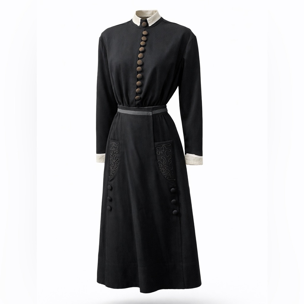 Vintage wool daysuit 1917 jacket and skirt - Picture 1 of 6